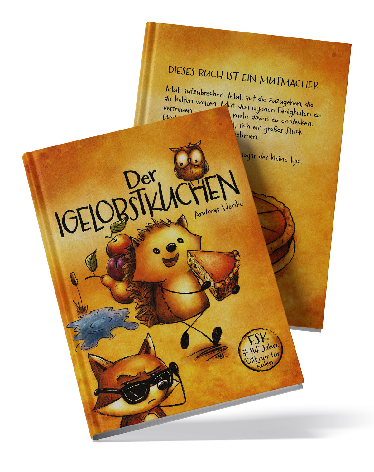 Der Igelobstkuchen für Kinder ab 4 Jahren